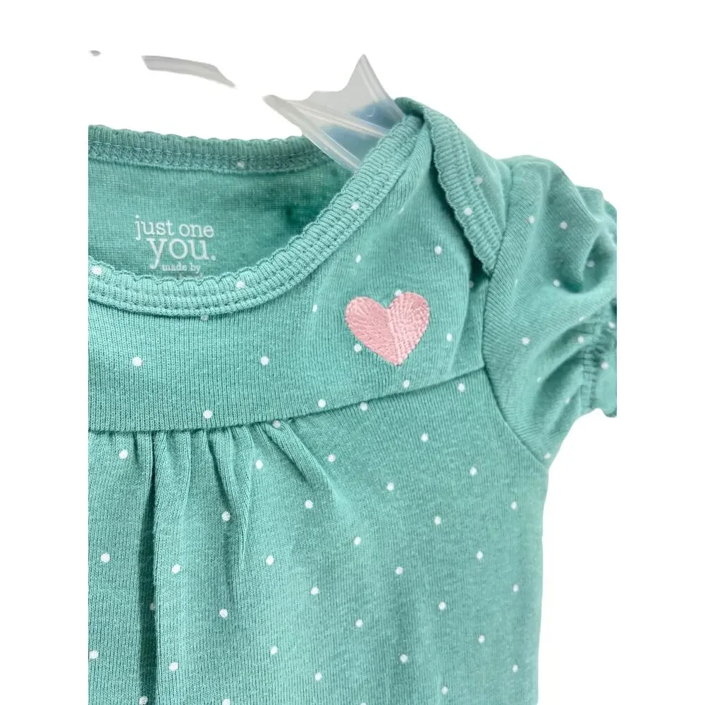 Just One You by Carter's Lot of 3 One-Pieces Baby Girl's Size 9 Months